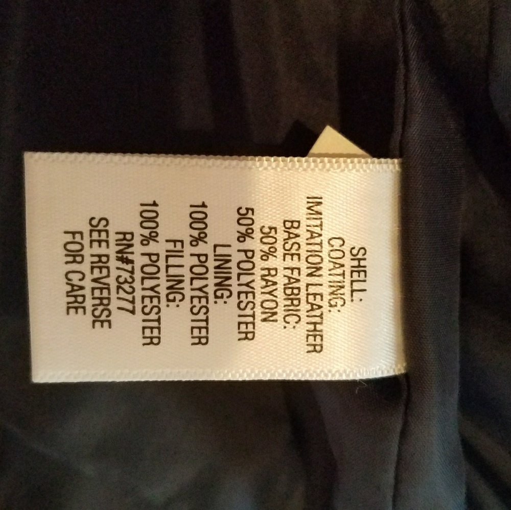 Moto Faux Leather Vest - Picture 5 of 6